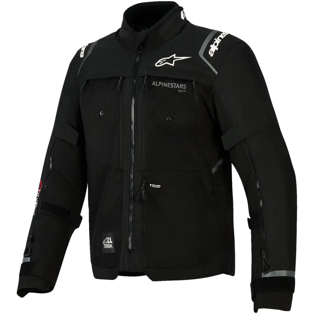 MC-Jacka Textil Cusco Drystar® Svart ALPINESTARS s