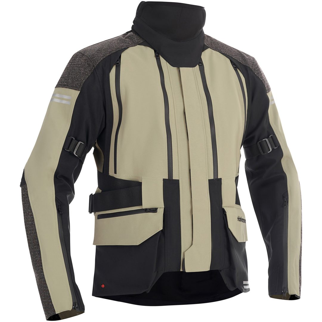 MC-Jacka Textil Dalen Khaki/Svart Halvarssons 48 – bild 3