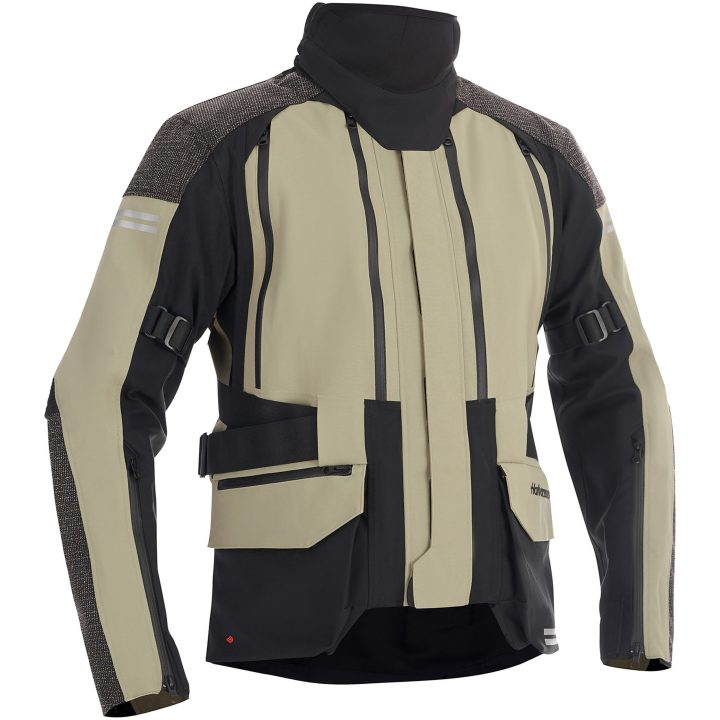 MC-Jacka Textil Dalen Khaki/Svart Halvarssons 48 – bild 3