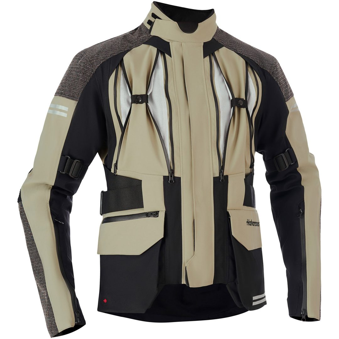 MC-Jacka Textil Dalen Khaki/Svart Halvarssons 48 – bild 8