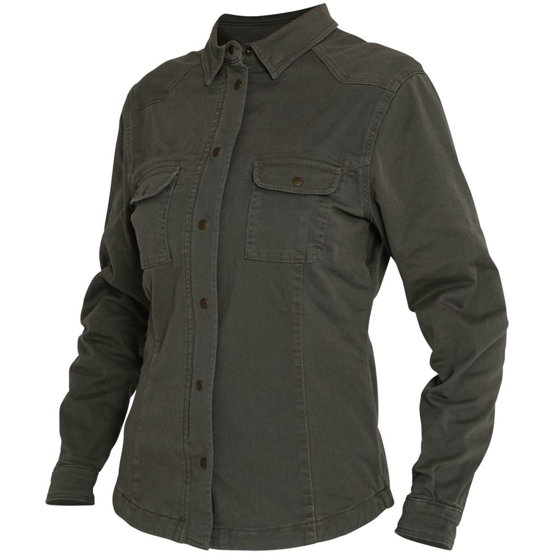 Mc-jacka Textil Dam Olive Vattenresistent JOHN DOE Vattenresistent – bild 2