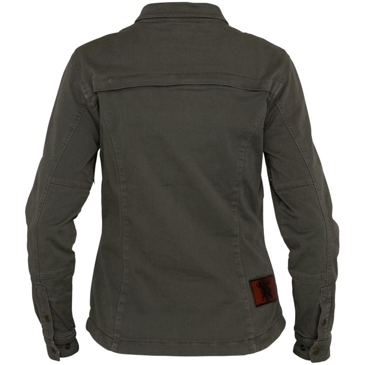 Mc-jacka Textil Dam Olive Vattenresistent JOHN DOE Vattenresistent – bild 3
