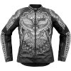 Mc-jacka Textil Dam Overlord3 Noble Ce Svart ICON Svart – miniatyr 1