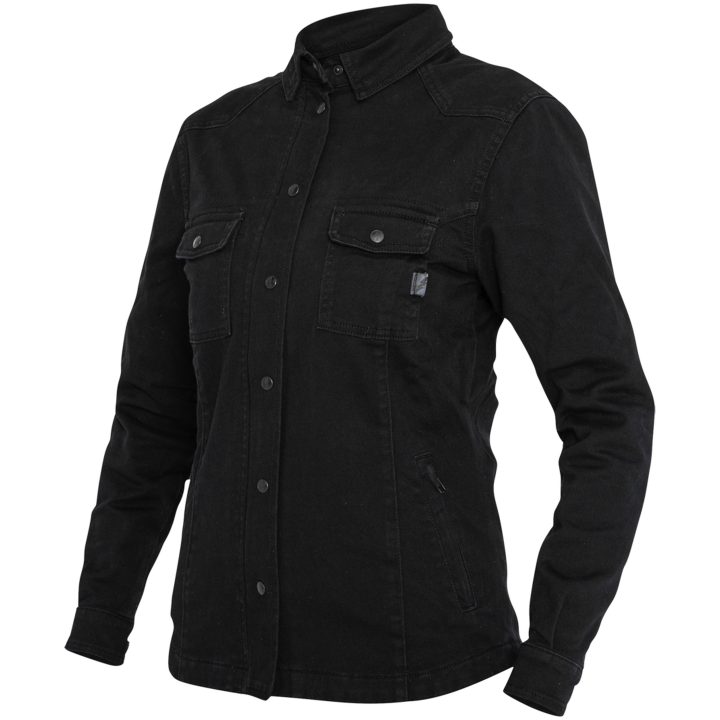Mc-jacka Textil Dam Vattenresistent Svart JOHN DOE 36 (SM us) – bild 3
