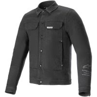 Mc-jacka Textil Garage Grå/Svart ALPINESTARS
