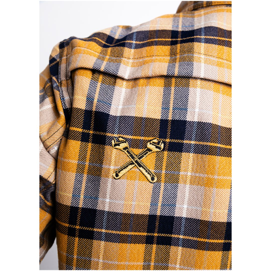 Mc-jacka Textil Gul JOHN DOE 34 (XS us) – bild 4