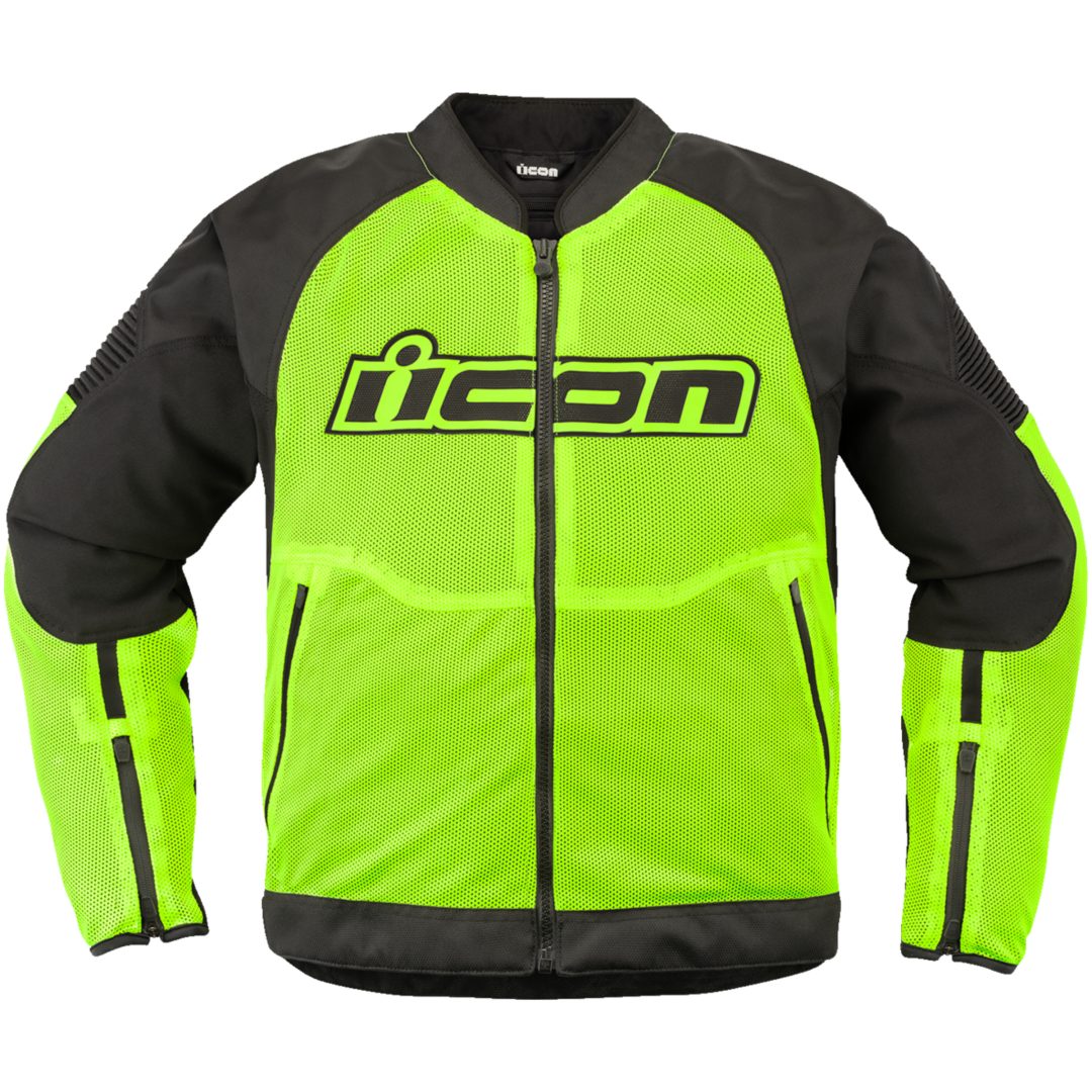 Mc-jacka Textil Mesh Ce Overlord3 Högviz ICON Högviz