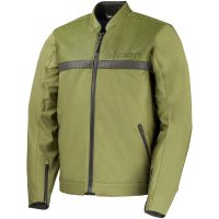 MC-Jacka Textil Midhawk Grön ICON