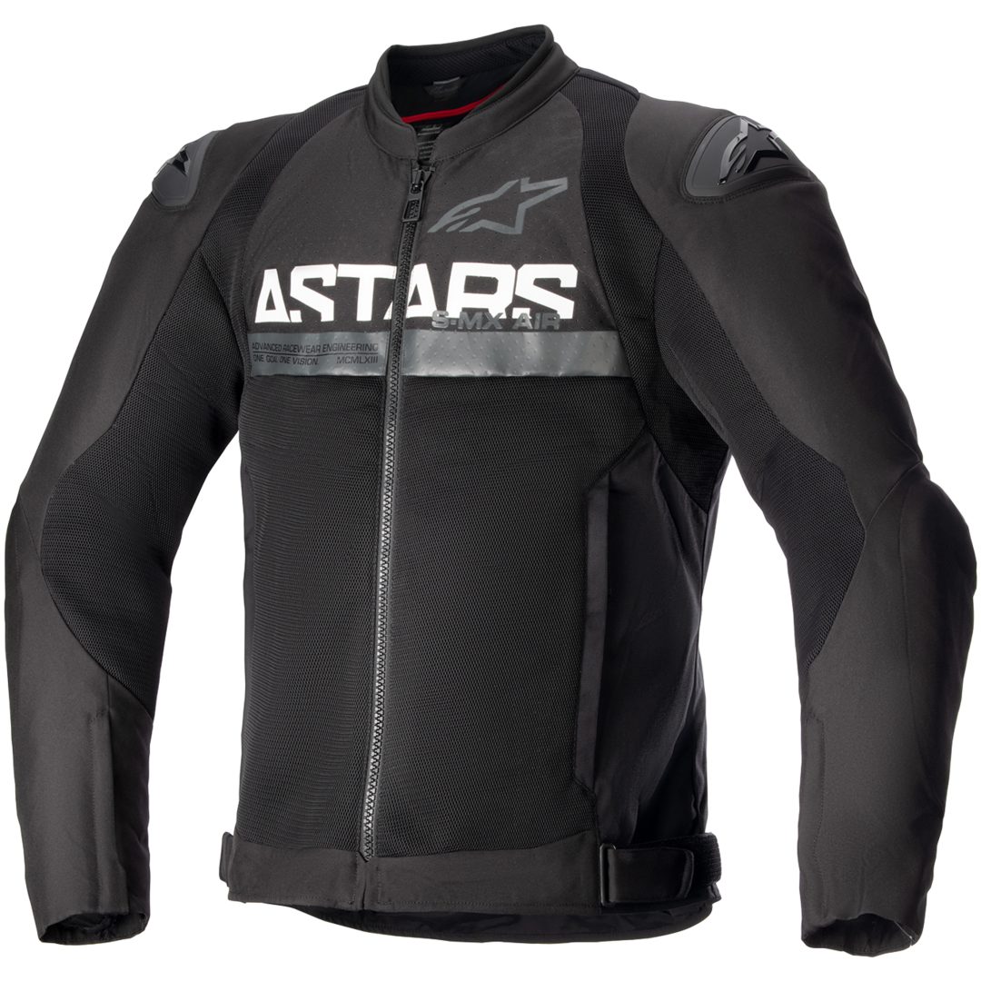 Mc-jacka Textil Smx Air Svart ALPINESTARS 4XL
