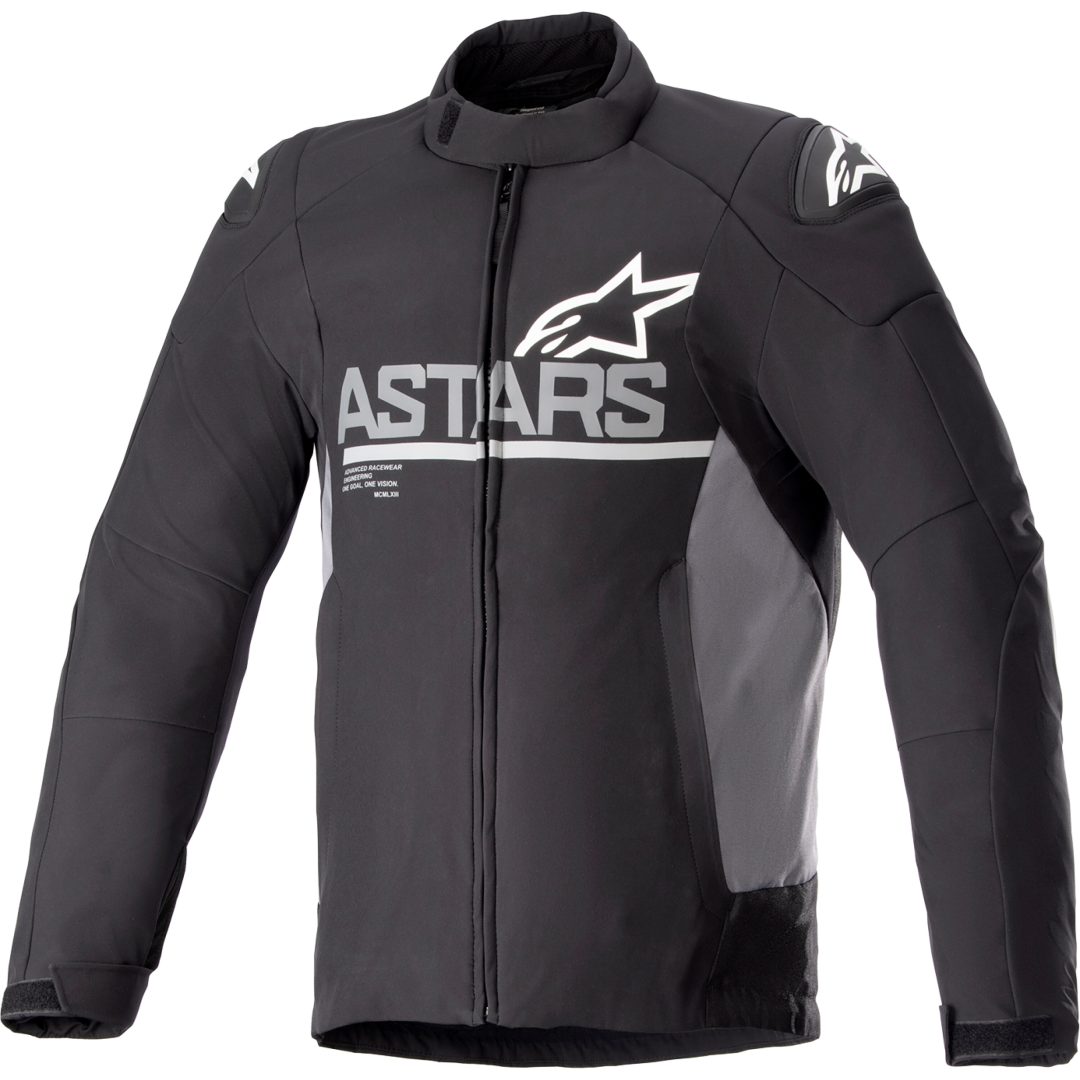 Mc-jacka Textil Smx Svart/Grå ALPINESTARS Small