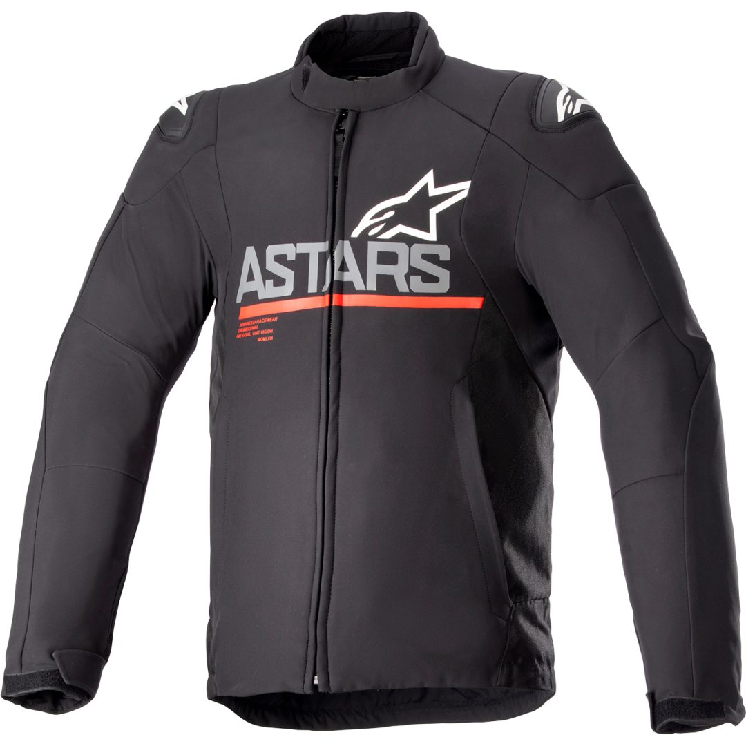 Mc-jacka Textil Smx Svart/Grå/Röd ALPINESTARS Small