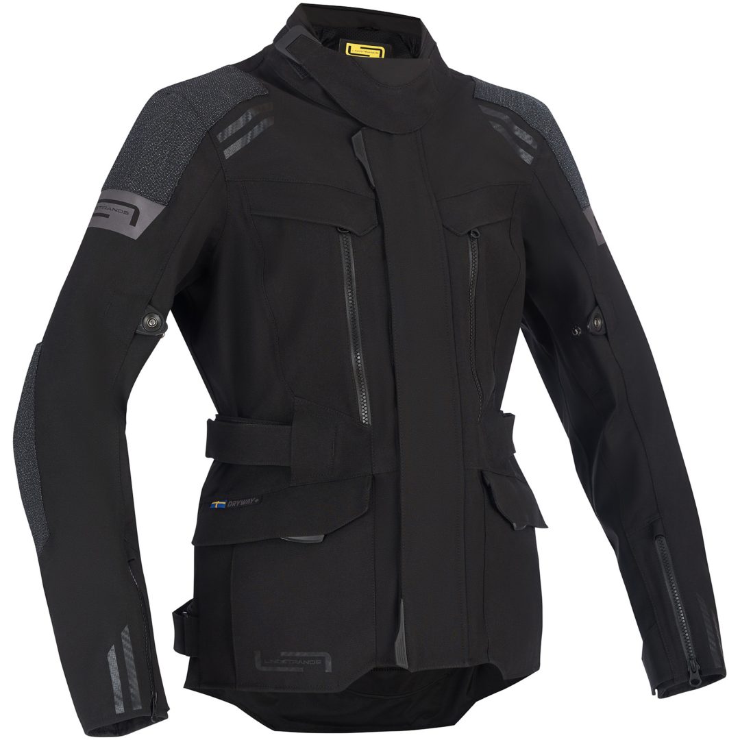 MC-Jacka Textil Storbo Svart Lindstrands 36 – bild 2