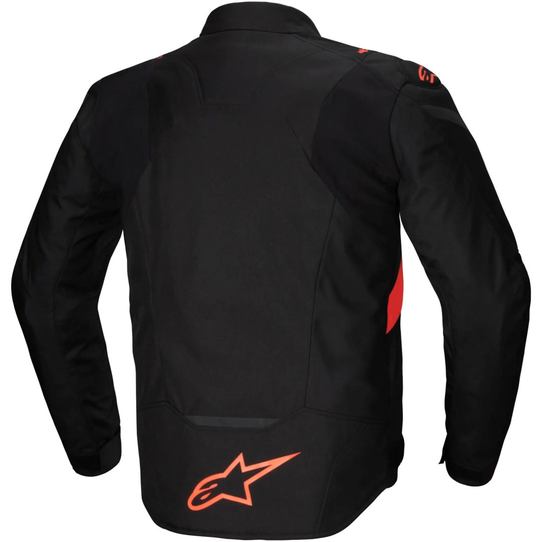 Mc-jacka Textil T-jaws V4 Vattentät Svart/röd ALPINESTARS Small – bild 2