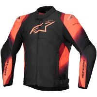 Mc-jacka Textil T-sp-1 V2 Svart/Röd ALPINESTARS