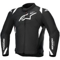Mc-jacka Textil T-sp-1 V2 Svart/Vit ALPINESTARS