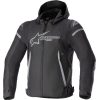 Mc-jacka Textil Zaca Svart/Grå ALPINESTARS Small – miniatyr 1