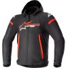 Mc-jacka Textil Zaca Svart/Röd/Vit ALPINESTARS Medium – miniatyr 1