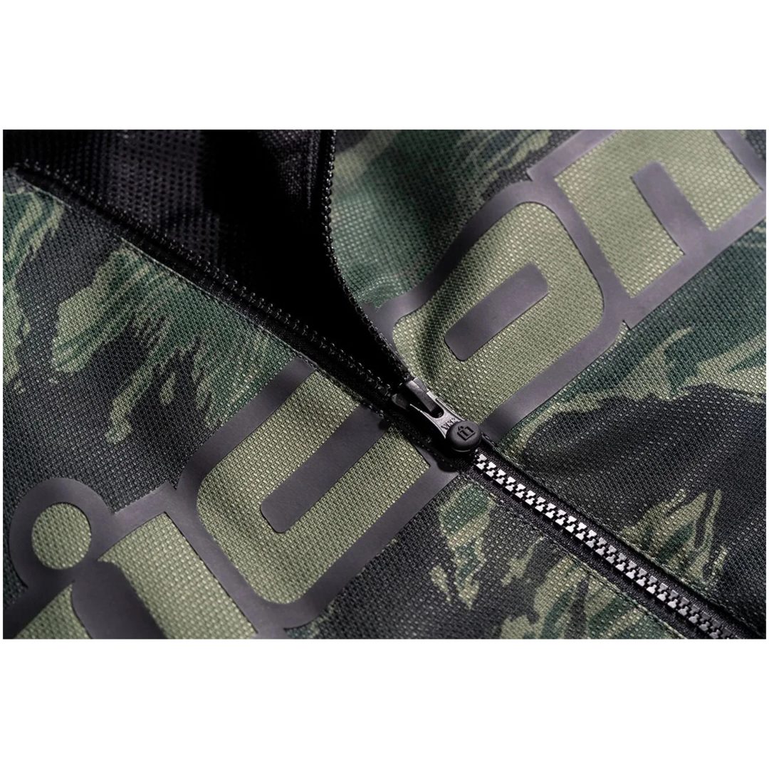 MC-Jacka Tigerbold CE Zip-Front Grön ICON Small – bild 5