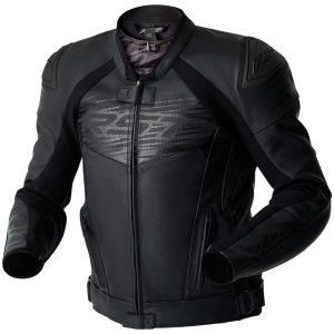 MC-Jacka Tractech Evo D3O Läder Svart RST