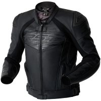 MC-Jacka Tractech Evo D3O Läder Svart RST