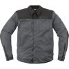 MC-Jacka Upstate Mesh CE Grå ICON Small – miniatyr 1