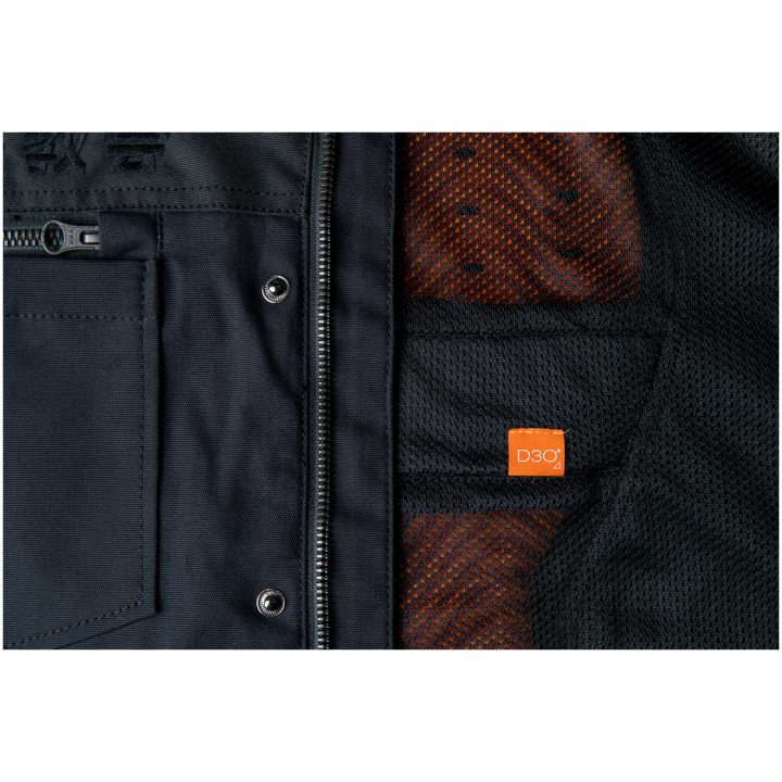 Mc-jacka Upstate National Svart ICON Small – bild 3
