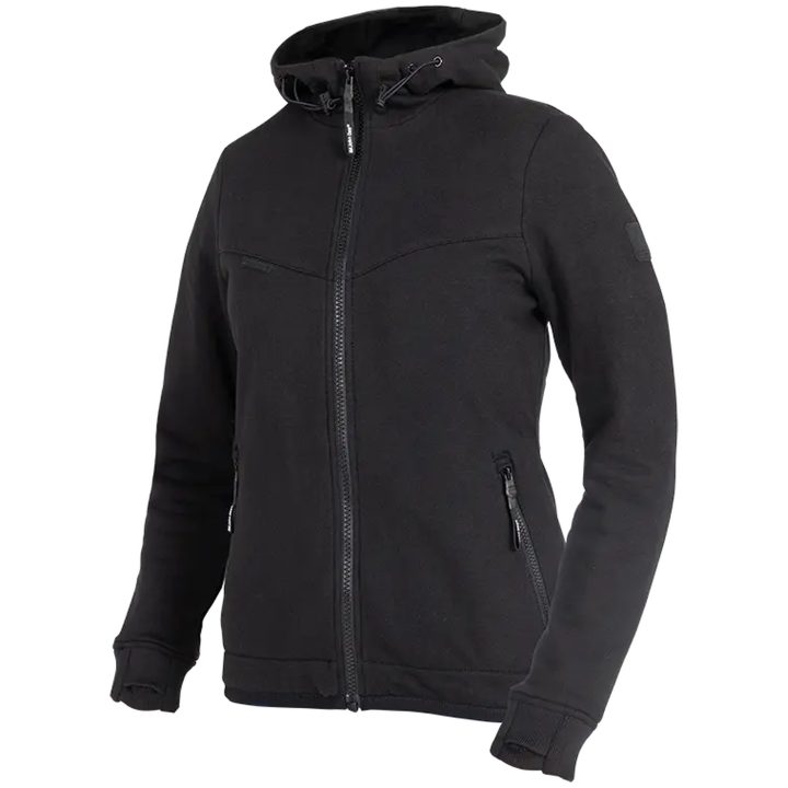 MC-Jacka V3 Hoodie Textil Svart Dam JOHN DOE Medium – bild 5