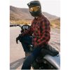 MC-Jackor Fallblock Flannel Textil Röd ICON s – miniatyr 3