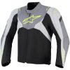 MC-Jackor Textil T-Jaws v4 Vattentät Grå/Svart ALPINESTARS (ROAD) s – miniatyr 1