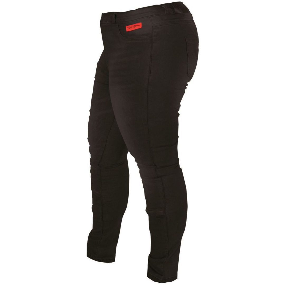 MC-Jeans Dam Super Ella Svart Rusty Stitches 40