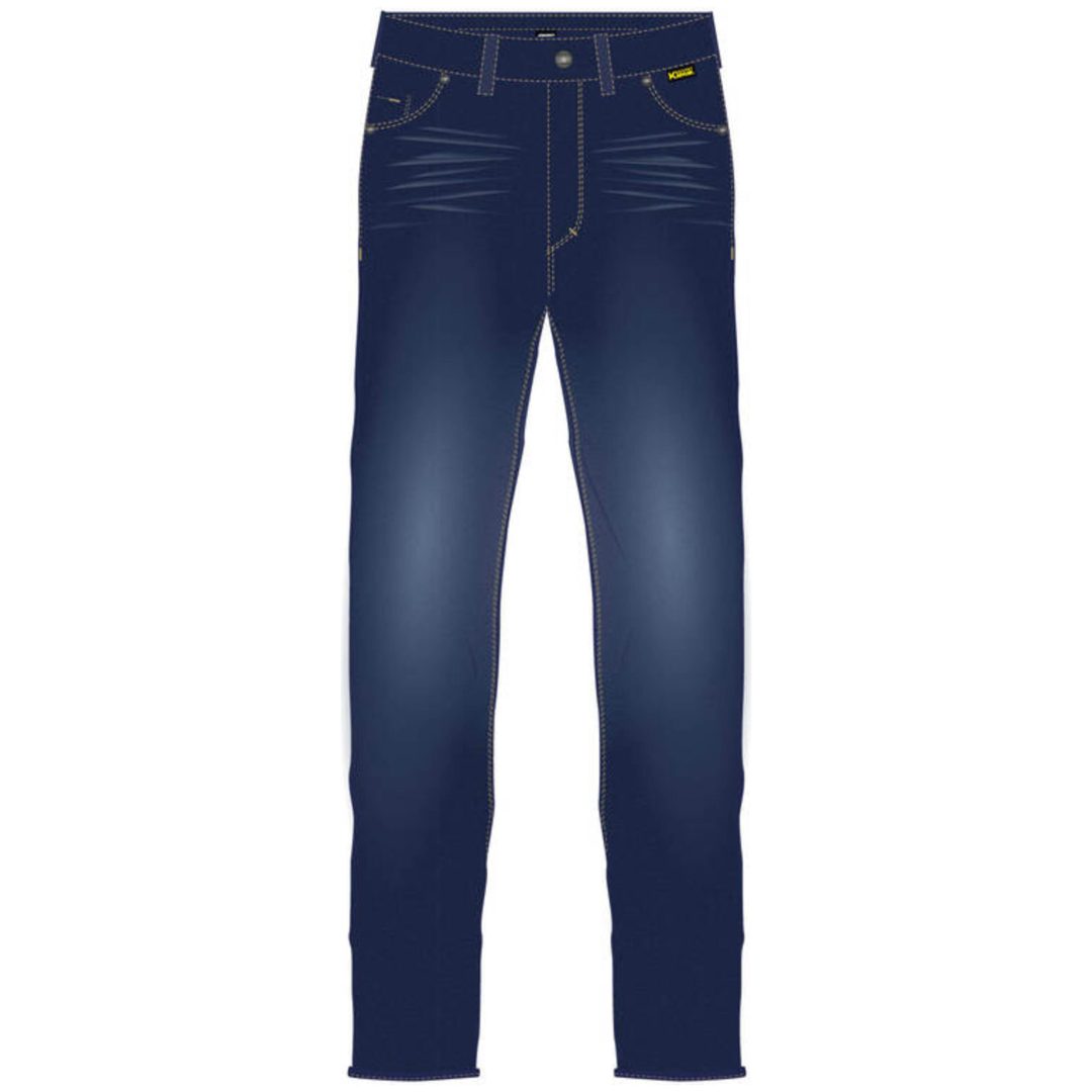 MC-Jeans Single Layer Reinforced CE Midnattsblå RST uk44 – bild 3