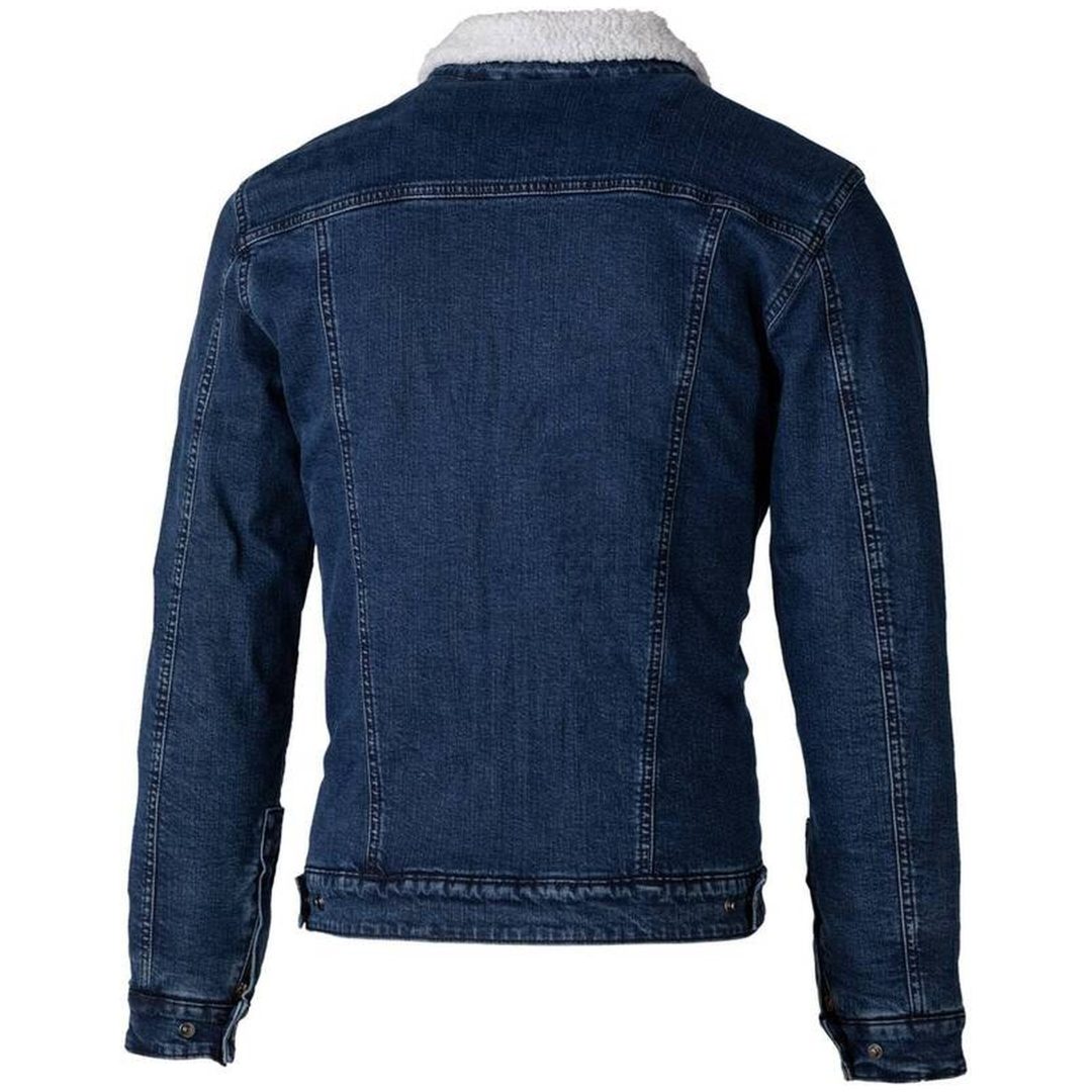 MC-Jeansjacka Sherpa Denim CE Kevlar Blå RST s – bild 2