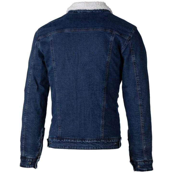 MC-Jeansjacka Sherpa Denim CE Kevlar Blå RST s – bild 2