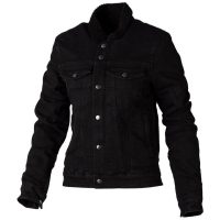 MC-Jeansjacka Sherpa Denim CE Kevlar Svart RST