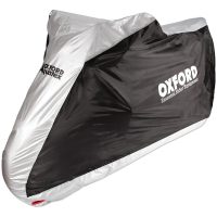 MC-Kapell Aquatex Svart/Silver OXFORD