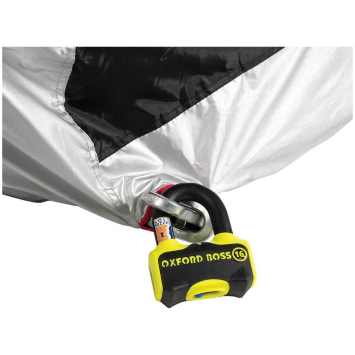 MC-Kapell Inomhus/Utomhus Aquatex Svart/Silver OXFORD – bild 4