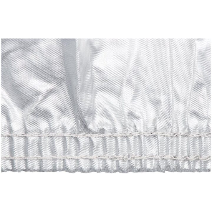 MC-Kapell Inomhus/Utomhus Aquatex Svart/Silver OXFORD – bild 2