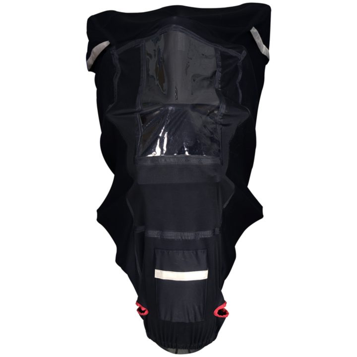 MC-Kapell Protex Utomhus Stretch-Fit Svart OXFORD XL – bild 2