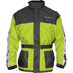 Mc-regnjacka Solo Storm Hi-vis/Svart NELSON-RIGG