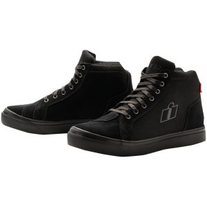 MC-Skor Carga Stealth CE Svart ICON