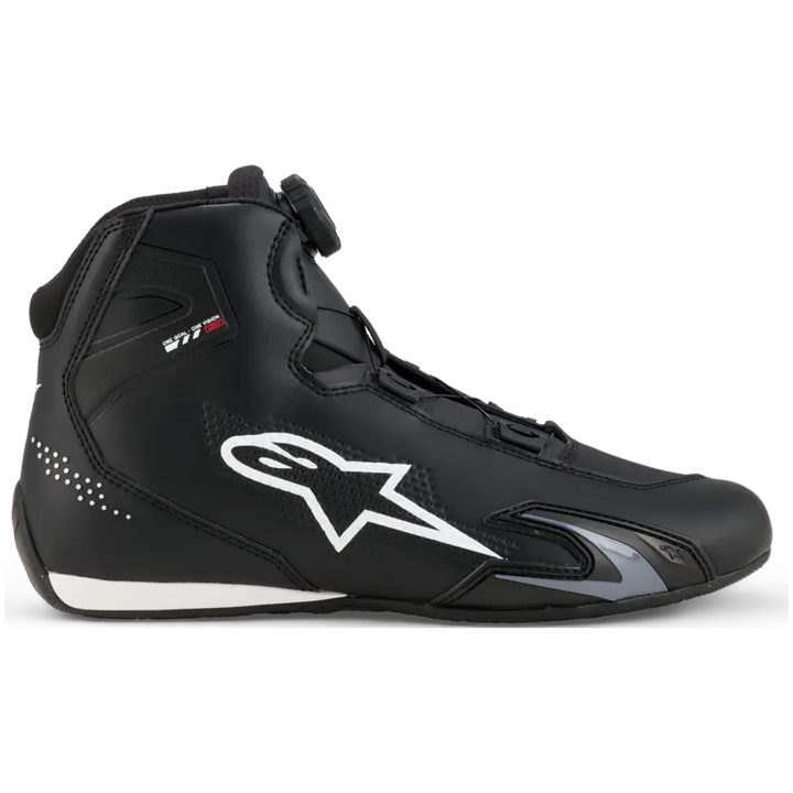 MC-Skor Celer Svart/Vit ALPINESTARS 44.5 – bild 2