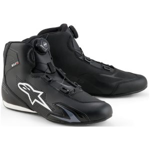 MC-Skor Celer Svart/Vit ALPINESTARS