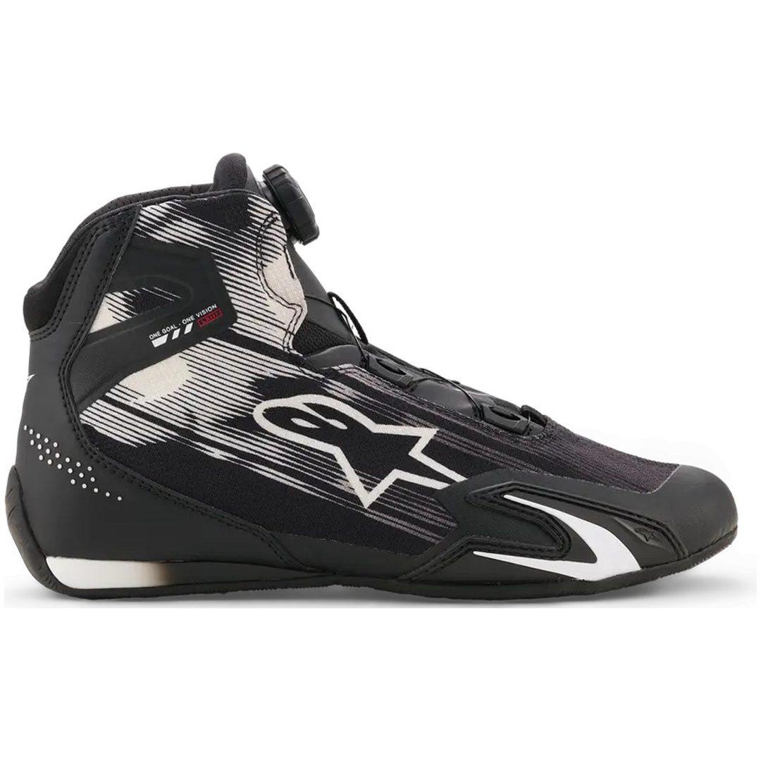 MC-Skor Celer Vented Svart Vit ALPINESTARS (ROAD) – bild 4