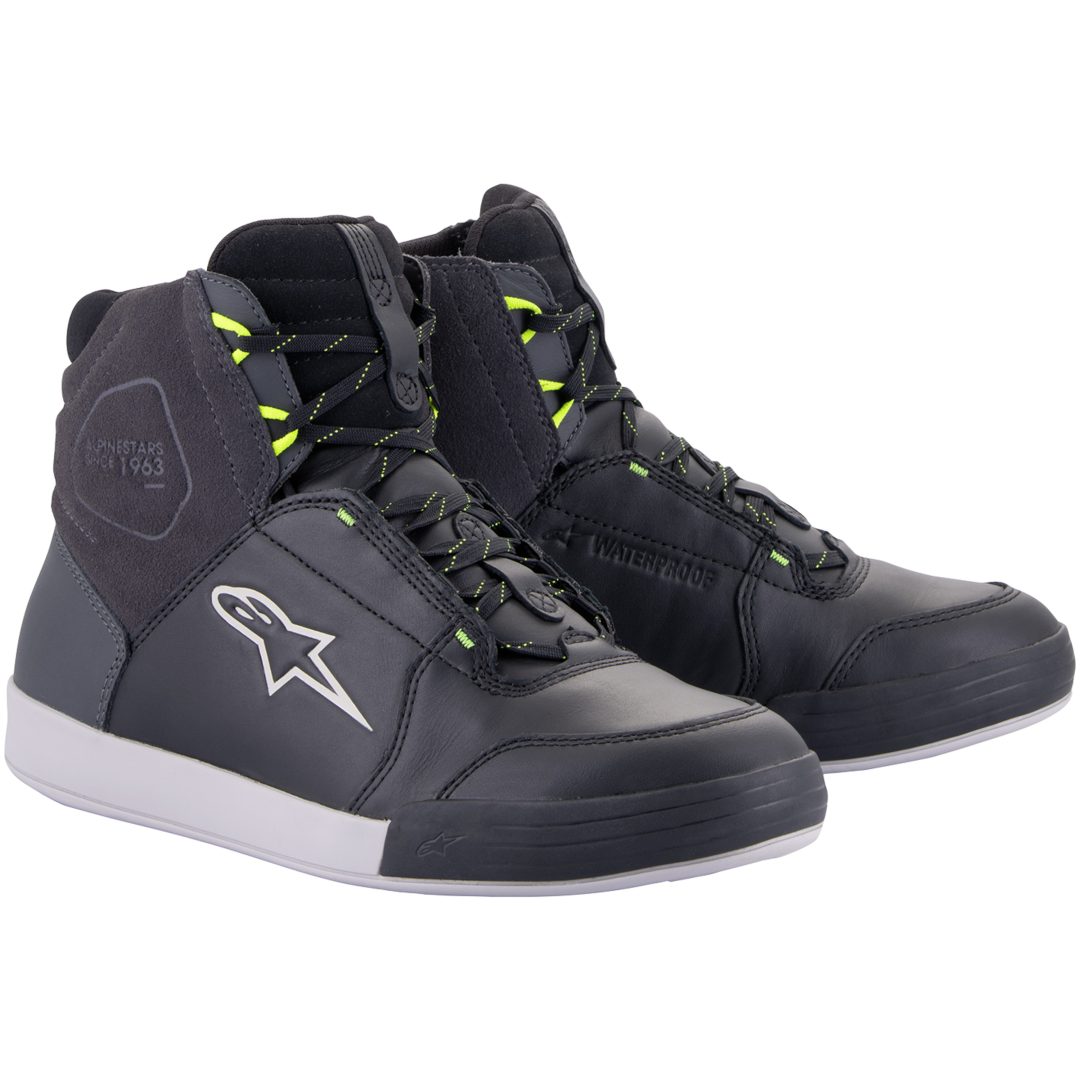 Mc-skor Chrome Vattentäta Svart/Grå ALPINESTARS 40.5