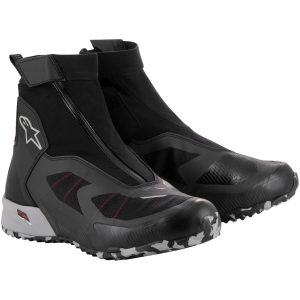 Mc-skor Cr-8 Gore-tex® Svart/Grå/Röd ALPINESTARS