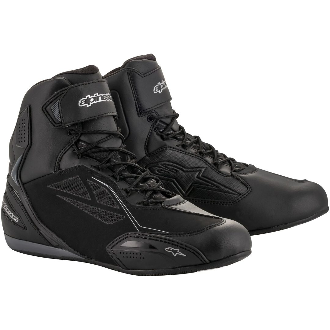 MC-Skor Dam Faster 3 Svart/Silver Alpinestars 36 – bild 2