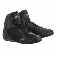 MC-Skor Dam Faster 3 Svart/Silver Alpinestars