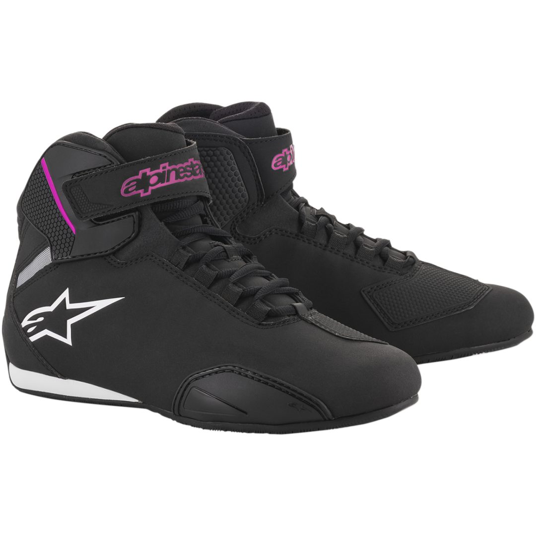 Mc-skor Dam Sektor Svart/Rosa ALPINESTARS 37