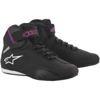 Mc-skor Dam Sektor Svart/Rosa ALPINESTARS