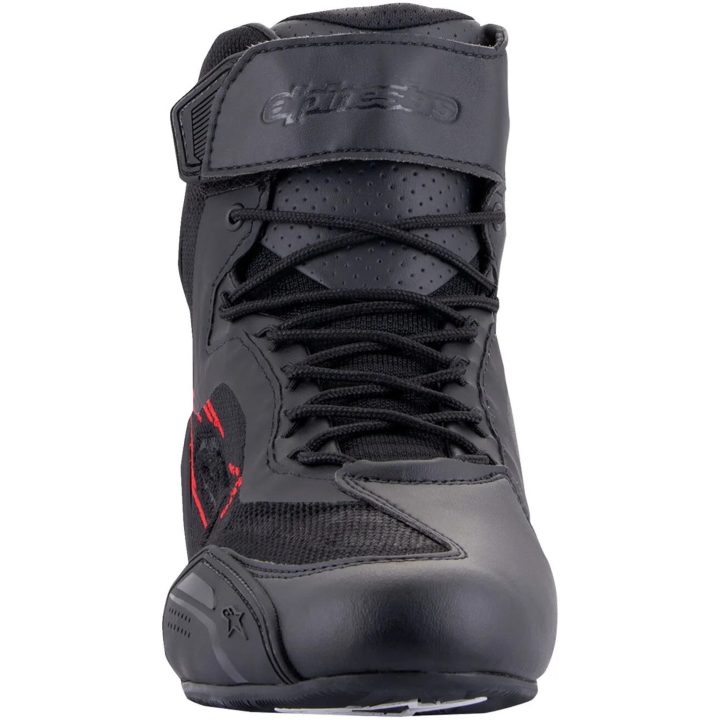 Mc-skor Faster-3 Rideknit® Svart/Mörkgrå/Röd ALPINESTARS 43 – bild 4
